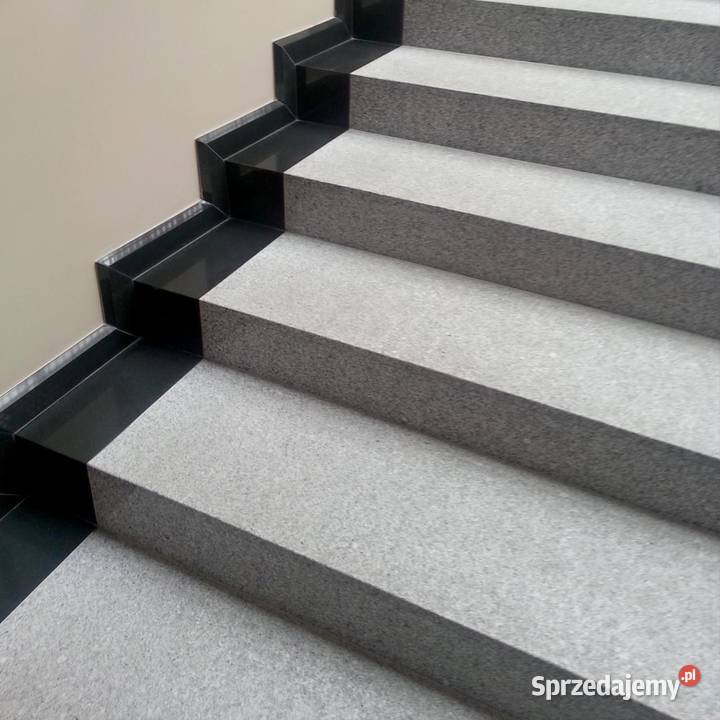 Stopień granitowy G603 Bianco Cristal zachodniopomorskie Szczecin