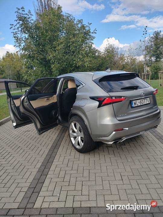 Lexus NX benzyna benzyna mazowieckie Jabłonna