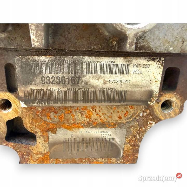 SILNIK M47D20 BMW E90 E91 20 D DIESEL 204D4 Chełm