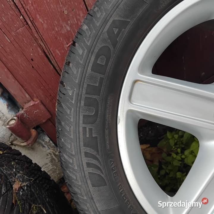 Alufelgi z oponami zimowymi 16 rozstaw 5x108 mazowieckie Płock