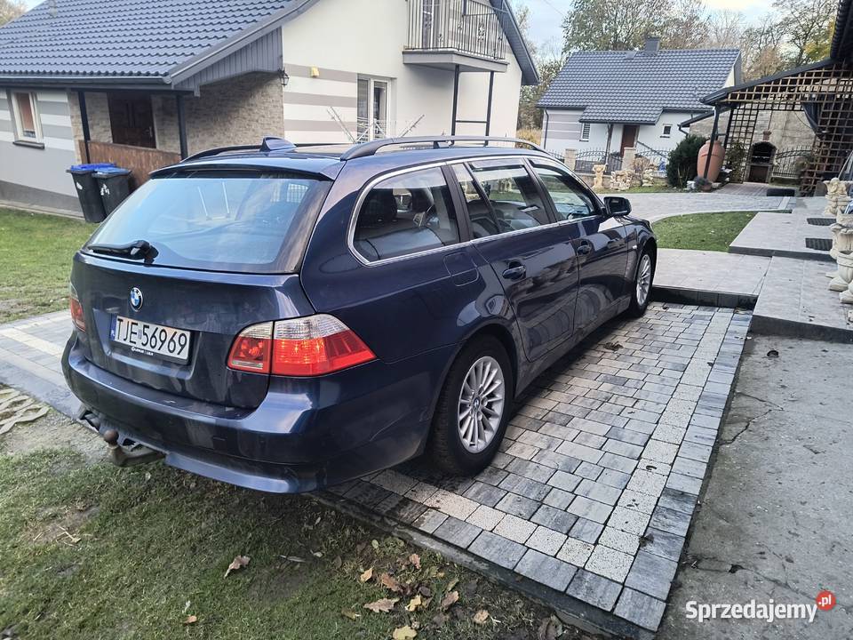 Bmw e61 525d m57 220 bezwypadkowy nieuszkodzony Motoryzacja Mierzanowice sprzedam