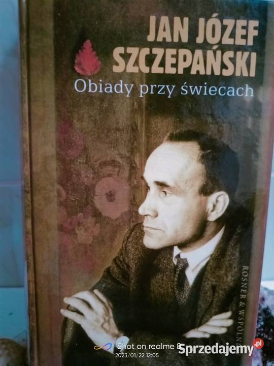 Szczepański książki Obiady świecach unikat okazy Warszawa