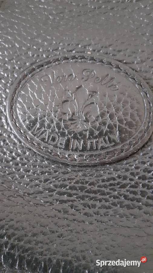 Torebka skórzana czarna włoska zachodniopomorskie