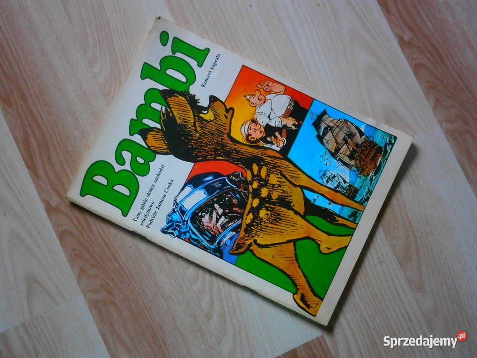 Bambi komiks wyd I 1987 Rok wydania 1987 Łódź sprzedam