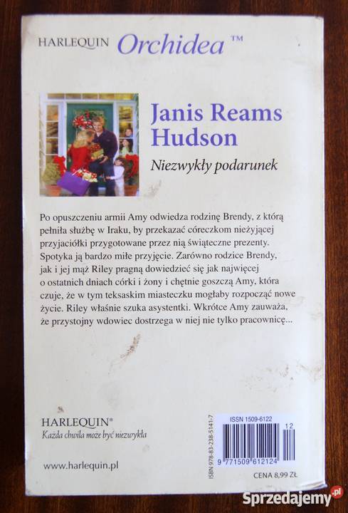 Janis Reams Hudson Niezwykły podarunek Parczew sprzedam