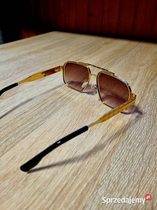 Piękne męskie okulary unisex nowość 2026 Filtr UV-400 kat. 3  Okulary Lublin