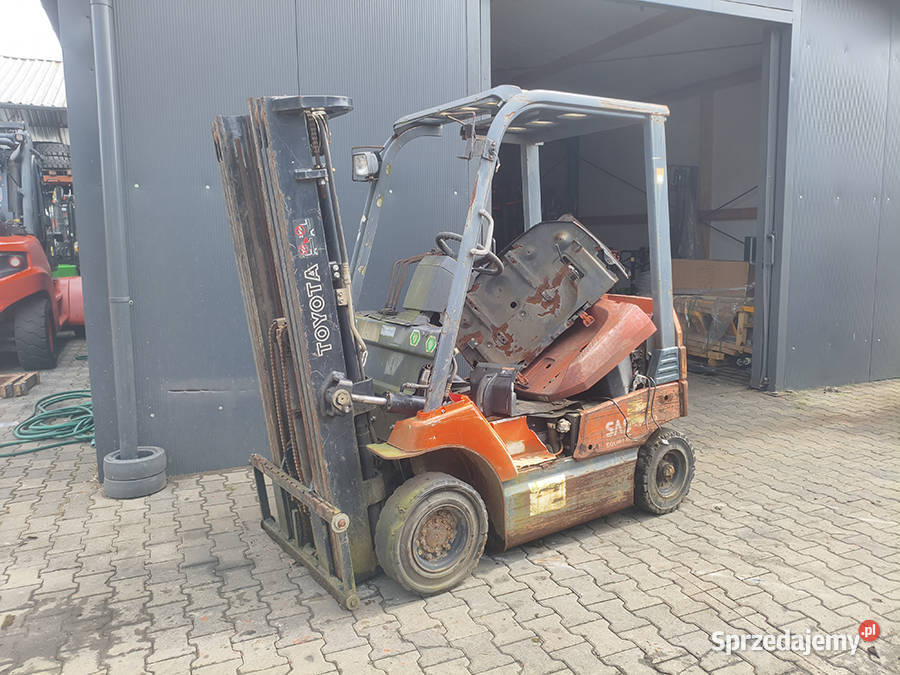 Wózek widłowy elektryczny Toyota 7FB15 15 t 2006 Kęty