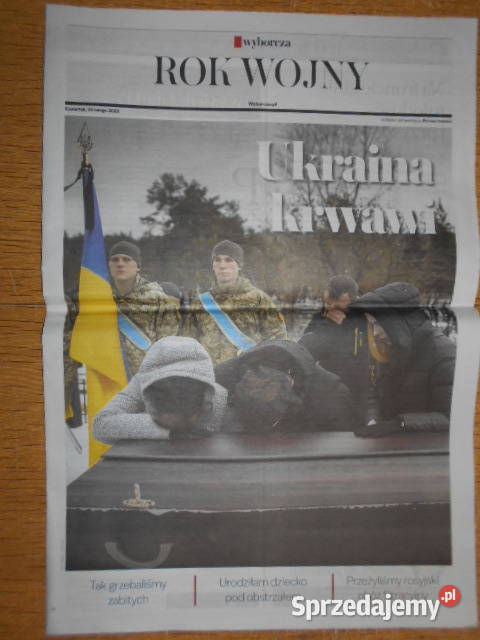 wojny Ukraina krwawa Gazeta Wyborcza Parczew