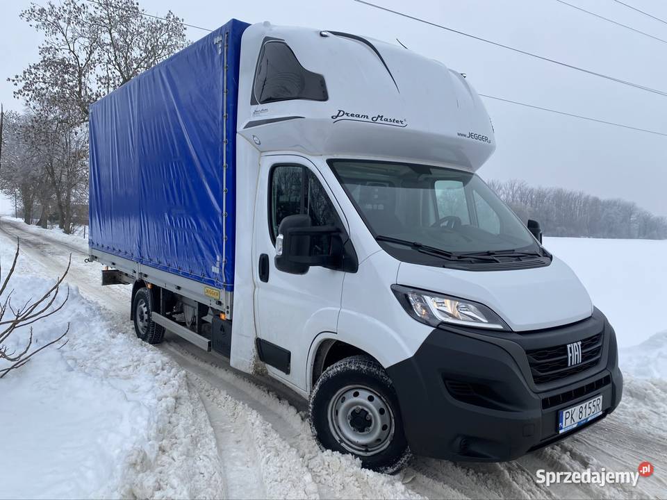 Fiat Ducato seria 9 Plandeka 101 przebieg Rok produkcji 2023 Pruszcz Gdański
