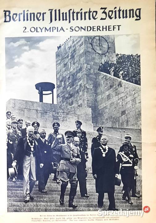 Stare Przedwojenne Gazety Olimpiada 1936 Antyki, Sztuka, Kolekcje sprzedam