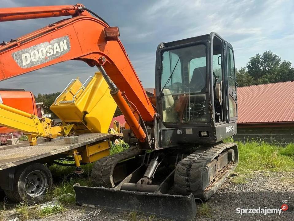 Minikoparka Gąsienicowa DOOSAN DH60 DH607 6 Ton Tymowa sprzedam
