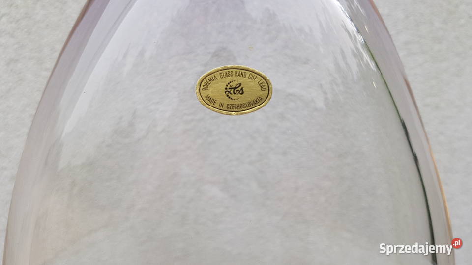Bohemia wazon szklany śląskie