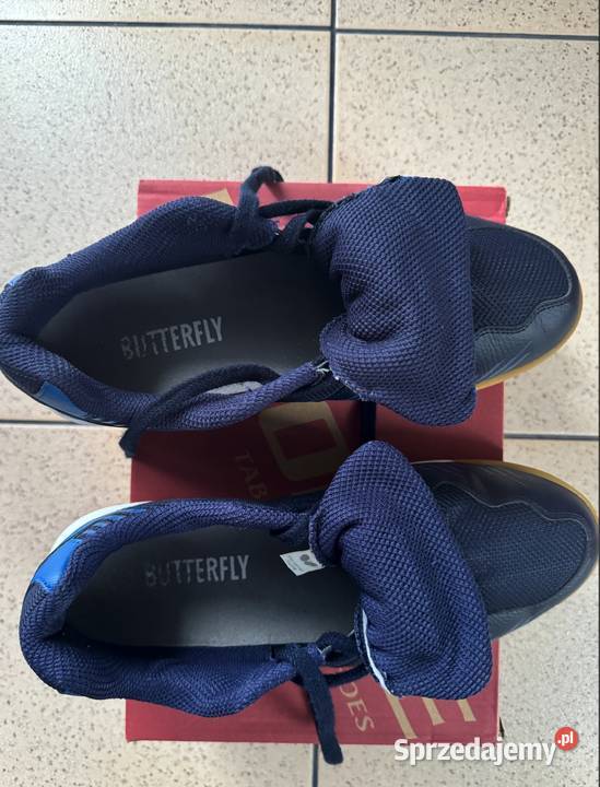 buty Butterfly Lezoline Vilata granatowe 46 Rzepin