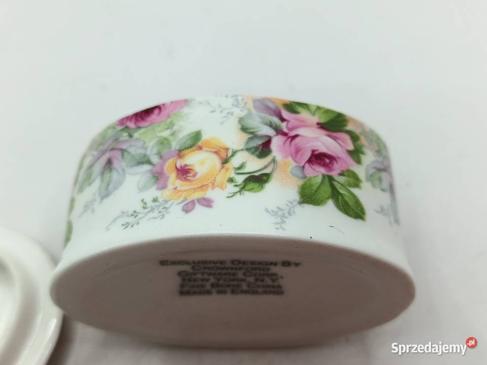 Puzderko szkatułka na drobiazgi róże England Zamość