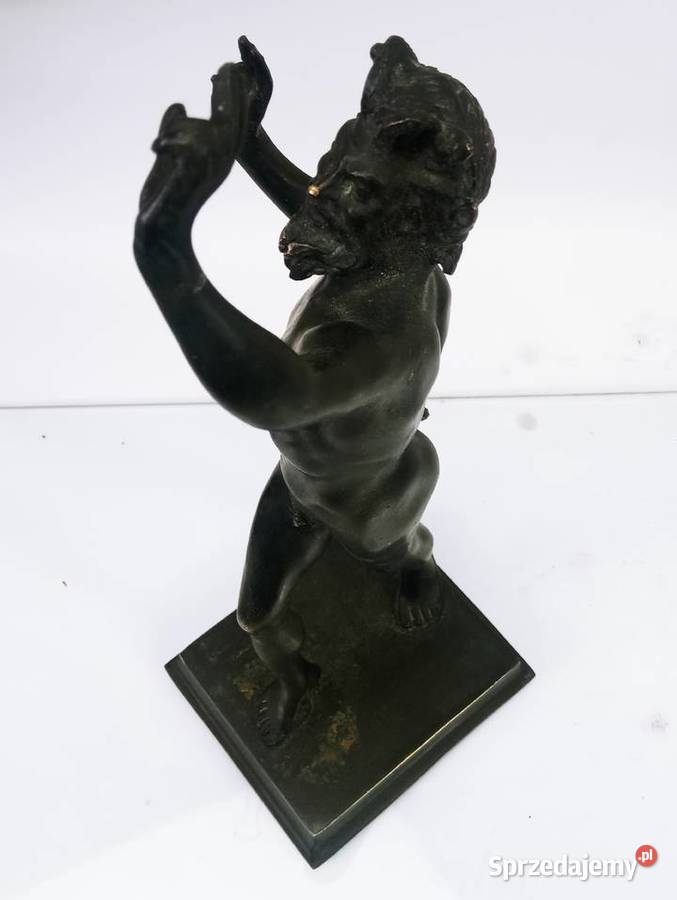 Rzeźba Figura Tańczący Satyr Faun z Pompei 30 Nowa Sól