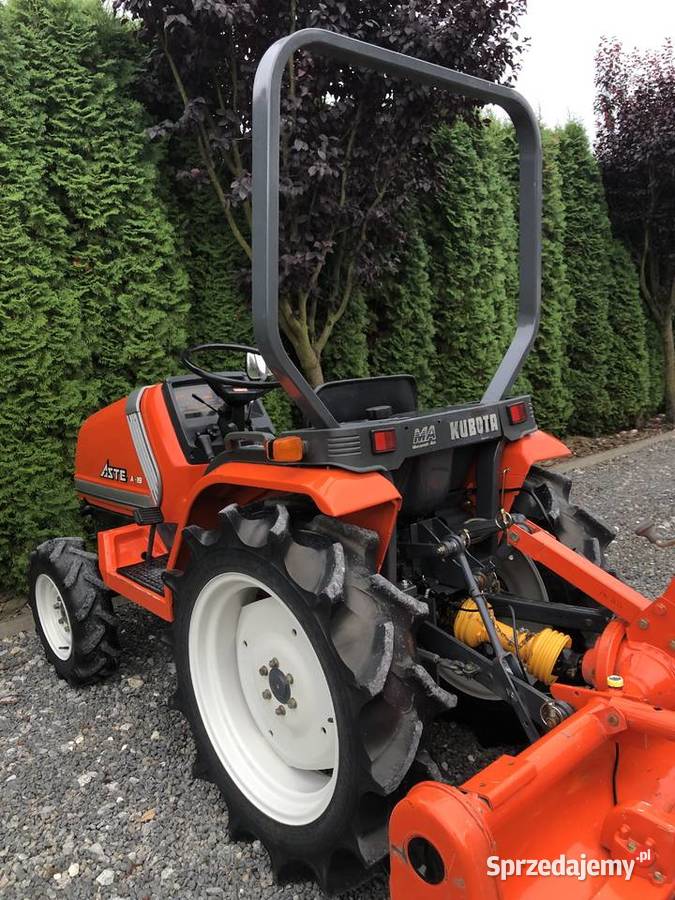 Traktorek 4x4 Kubota Aste A19 Japoński traktor lubelskie Kraśnik