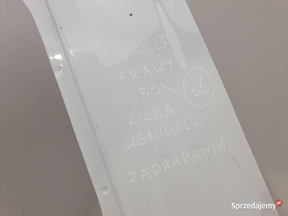 DRZWI PRAWE BOCZNE Dacia Dokker 20122021 lubelskie Chełm