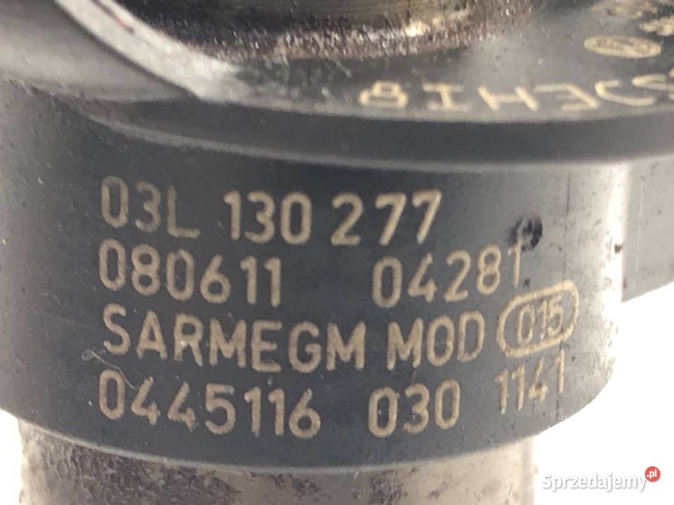 WTRYSKIWACZE KOMPLET AUDI A4 B8 03L130277 20 136 sprzedam