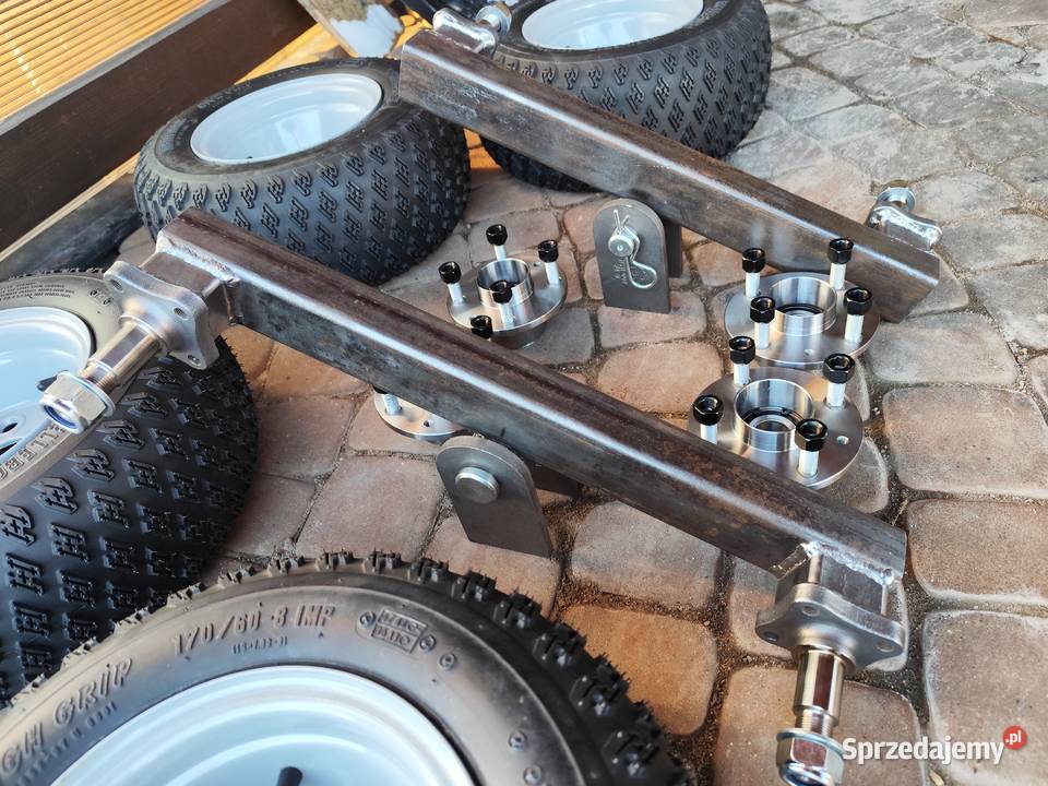 Zawieszenie Tandem z kołami do przyczepki ATV Wola Zgłobieńska