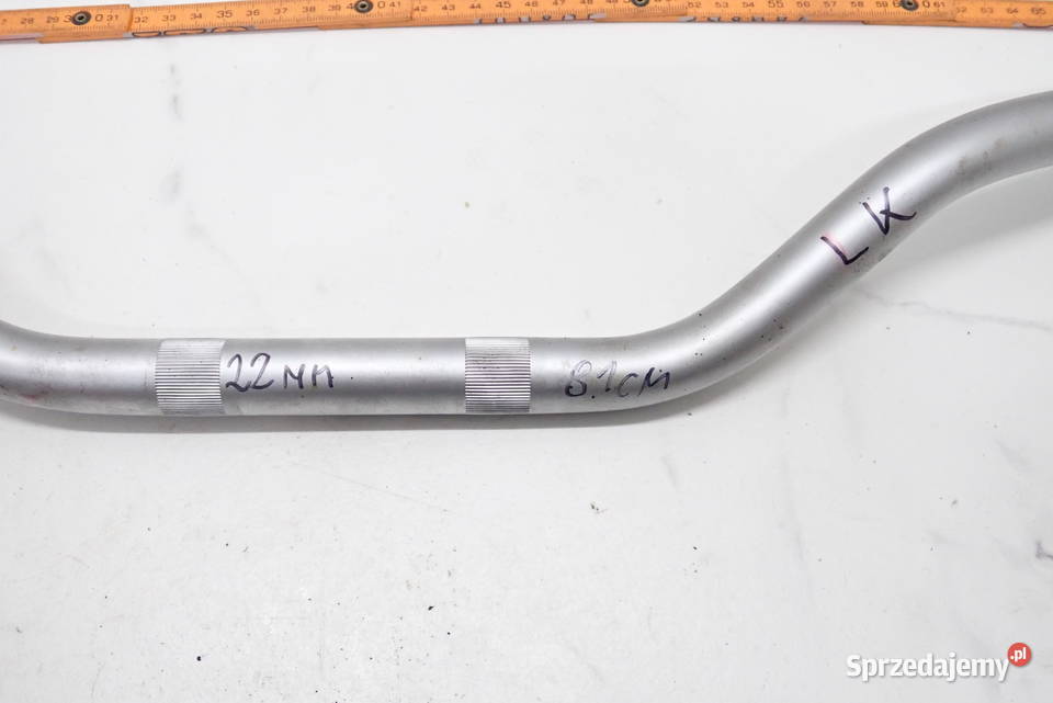 Kierownica 22mm Stalowa 81 Długości Lekko Krzywa lubuskie sprzedam
