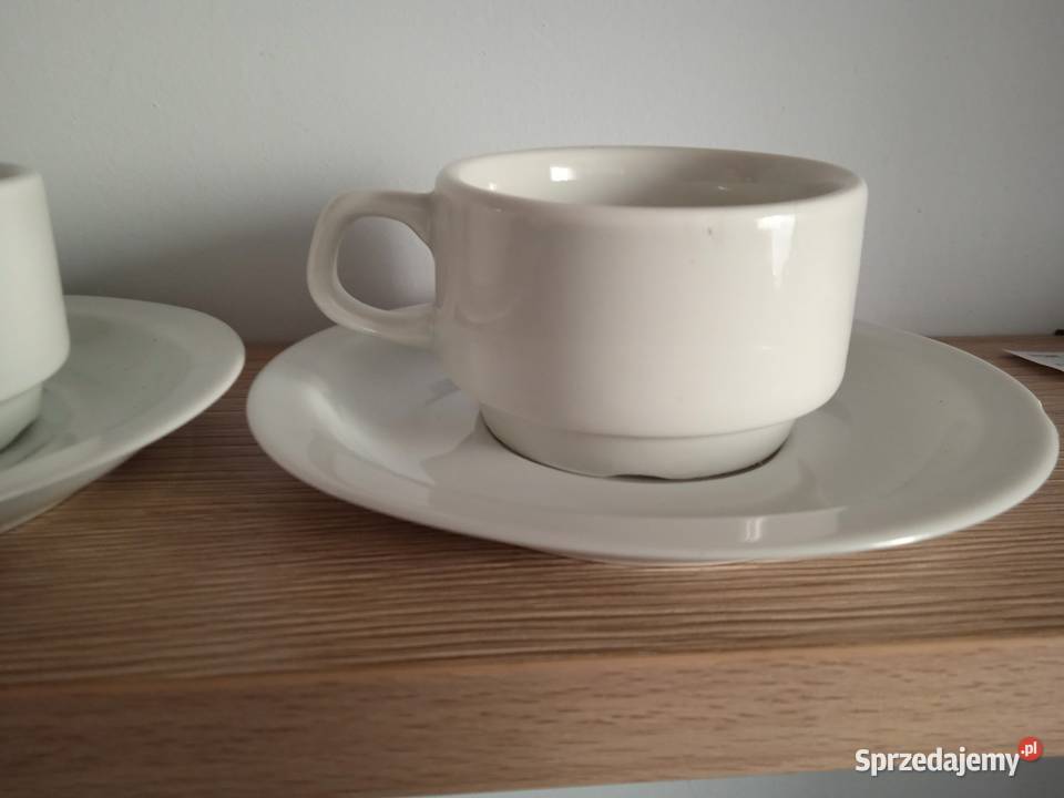 Filiżanka z talerzykiem Pabianice