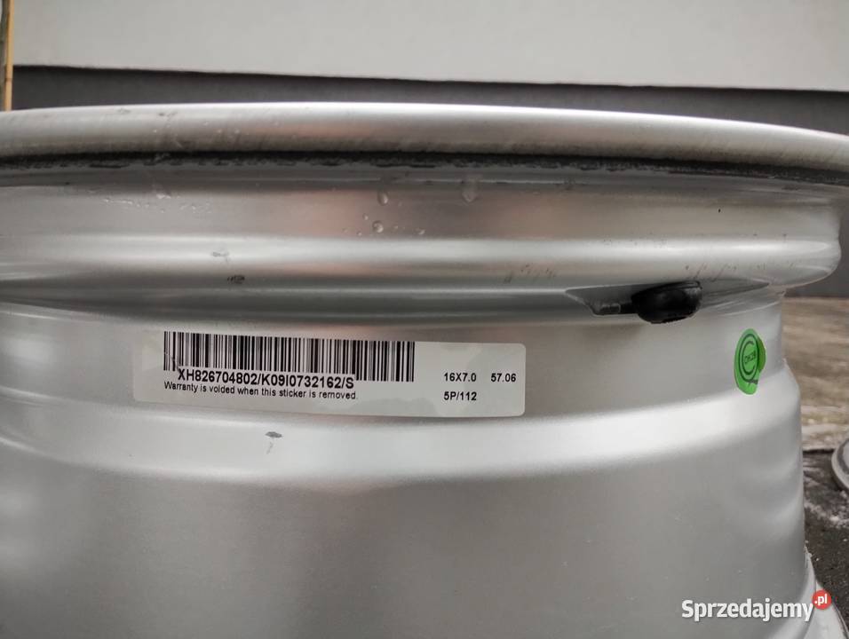 Alufelgi MSW super stan 4 7Jx16 Komplet Toruń