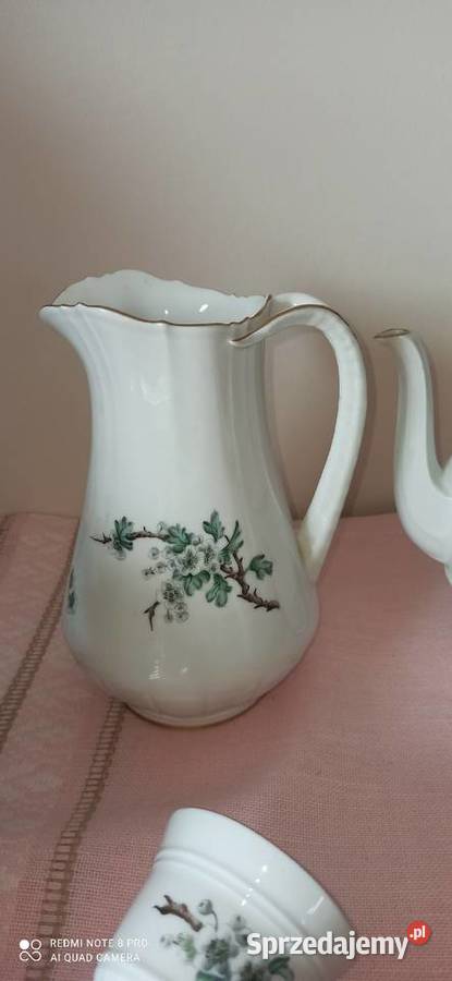 Filiżanka z talerzykiem deserowym BG Kjbenhavn Porcelana i szkło Gdańsk sprzedam