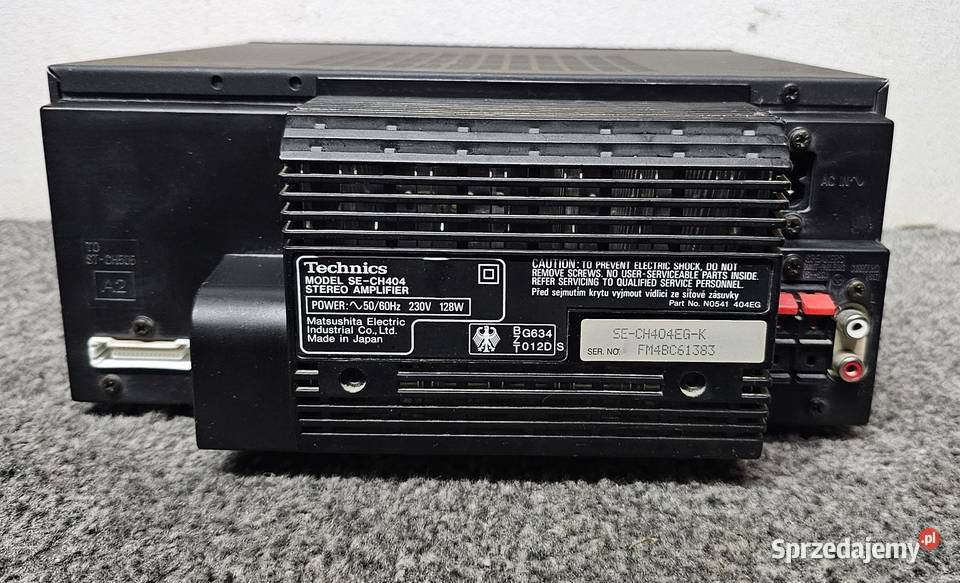 Wzmacniacz stereo Technics SECH404