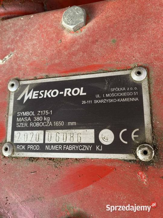 Kosiarka rotacyjna MESKO Z1751 Jordanów