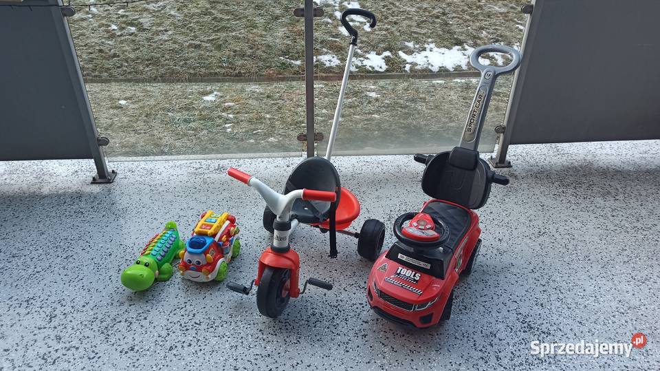 Rower dziecięcy pchacz samochód zabawki śląskie Bielsko-Biała