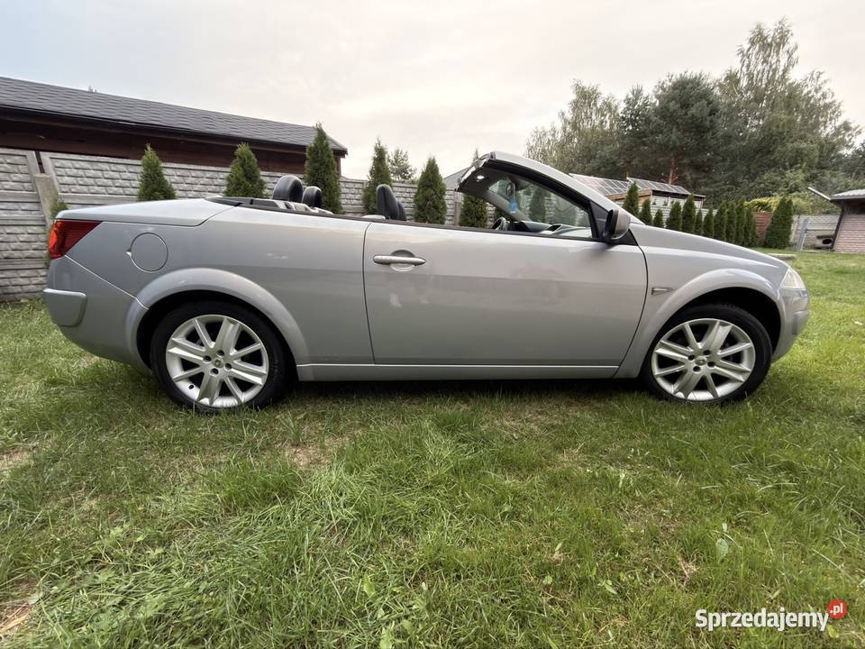 Renault Megane 2 CC Kabriolet 20 Benzyna nieuszkodzony łódzkie Zduńska Wola