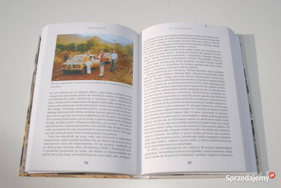 Książka Polacy W Rajdach Safari Jan Żdżarski twarda śląskie Cieszyn
