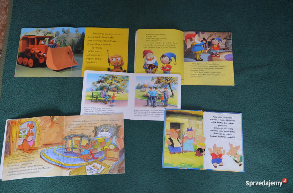 Książki dzieci Noddy Kubuś Puchatek Bob Budownic Książki dla dzieci Książki dla dzieci Kraków