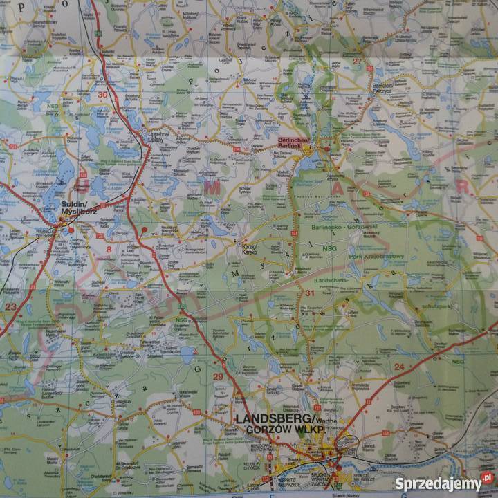 900 Sześć Map Polski