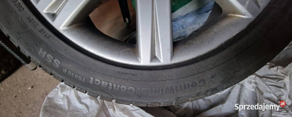 Alufelgi Audi 17 oryginalne z oponami zimowymi Świdnica