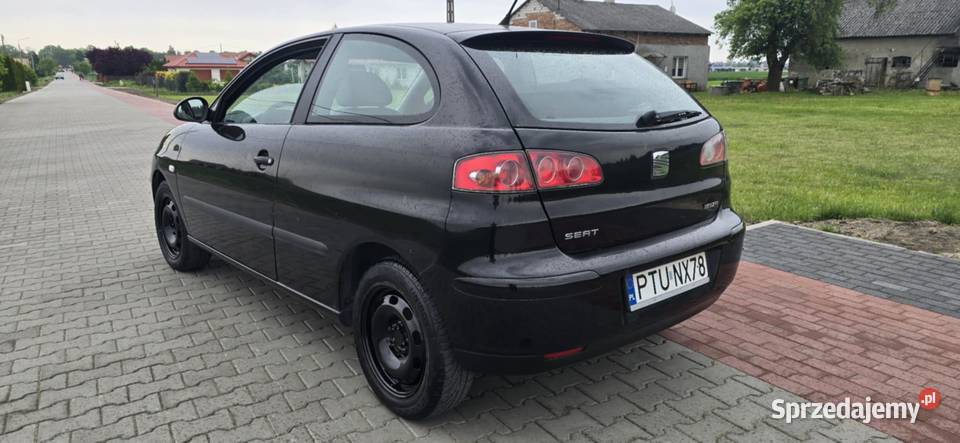Seat Ibiza 12 benzyna 2003r klimatyzacja TANIO manualna Brześć Kujawski sprzedam