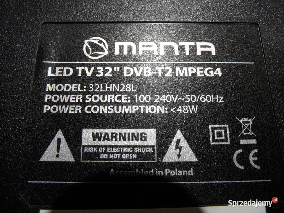 PLYTA GLOWNA MANTA 32LHN28L CV3663AH Q42 sprzedam