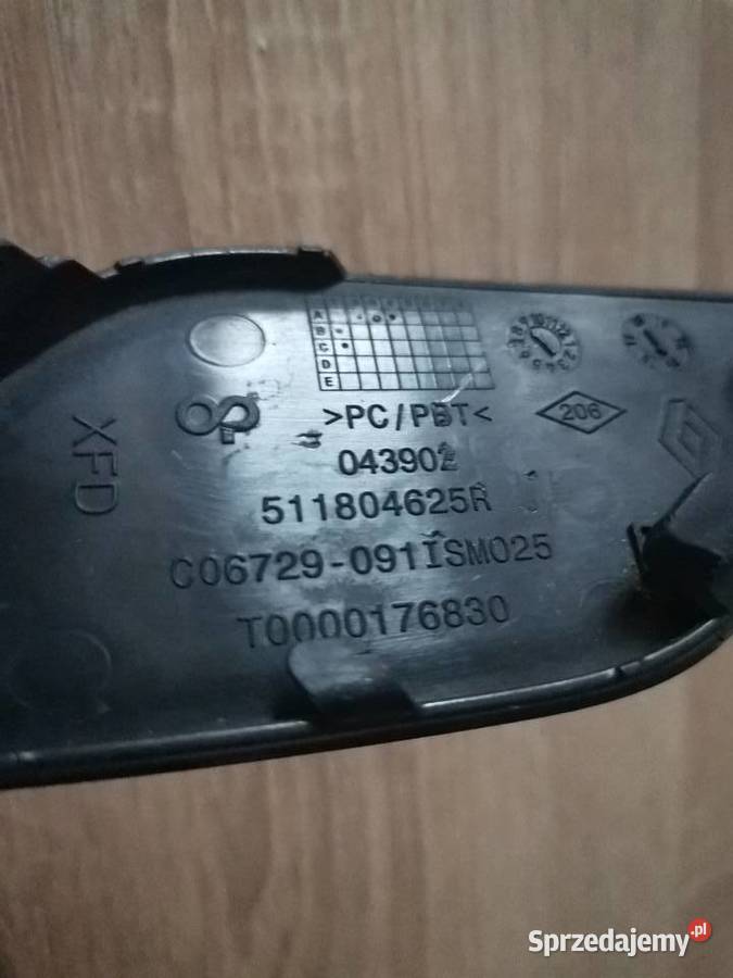 RENAULT TALISMAN ZAŚLEPKA HAKA PRZÓD 511804625R Międzychód