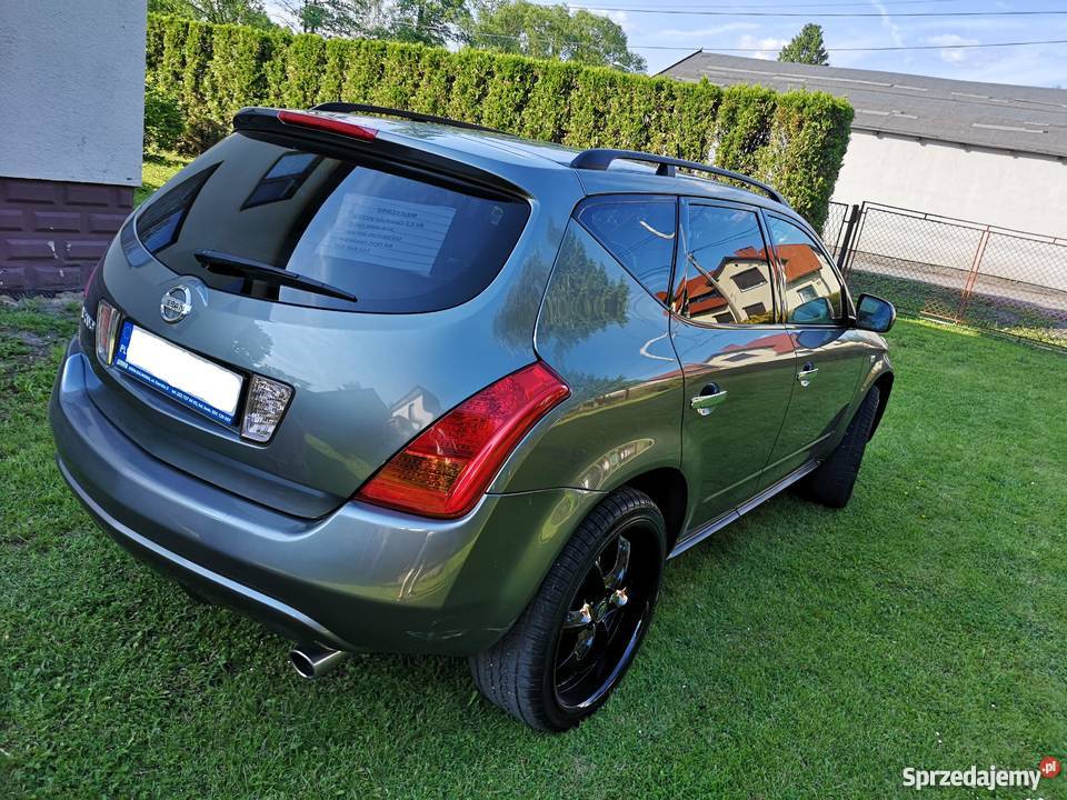 Nissan Murano Z50 35 V6 236 LPG 22 Wodzisław Śląski