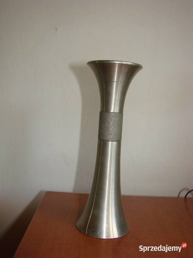 Norway Pewter cynowy świecznik Pruszcz Gdański