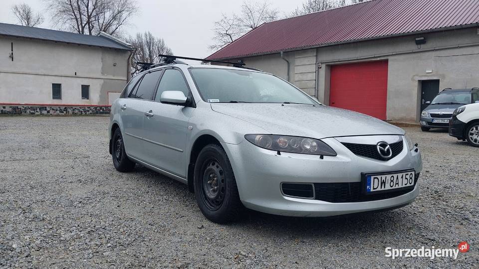 Mazda 6 Kombi Sport Active 20 benzyna 147 srebrny Wrocław sprzedam