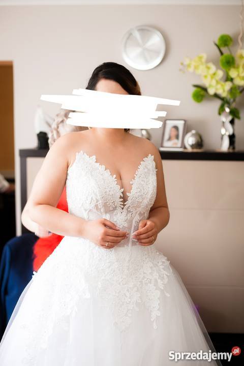 Suknia AGORA 1542 SWAROWSKI welon bolerko Wrocław