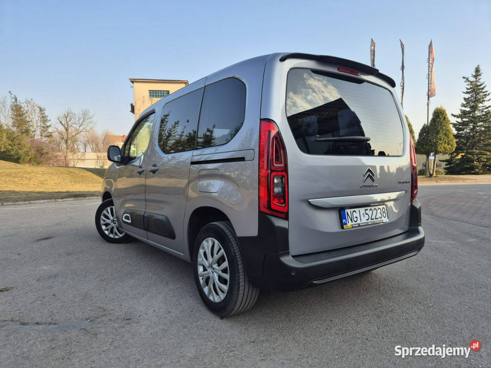 Citroen Berlingo Feel 12 Turbo 110 III 2018 ESP warmińsko-mazurskie Giżycko sprzedam
