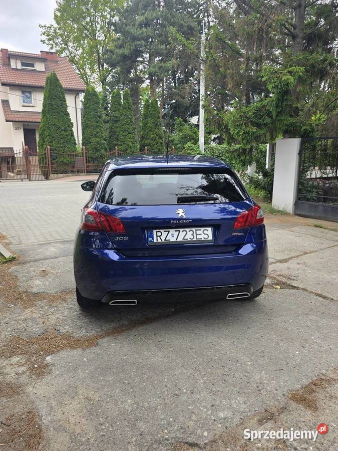 Peugeot 308 GT line komputer pokładowy