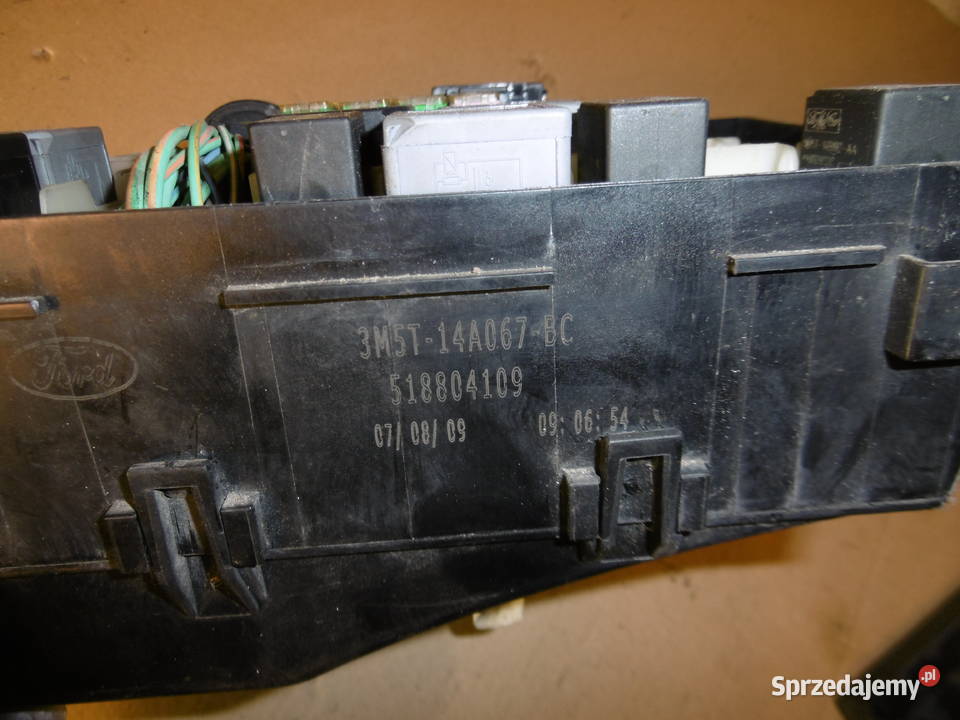 Skrzynka bezpieczników 3M5T14A067BC ford focus Układ elektryczny Szczecin