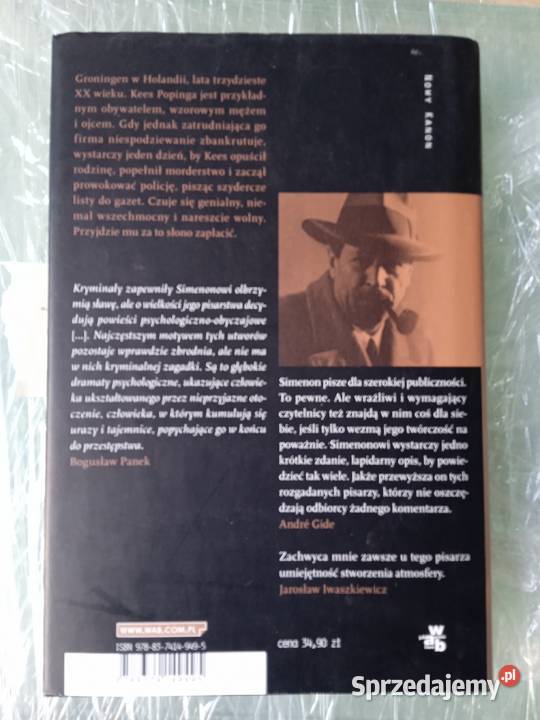 Paryski ekspres Georgea Simenon Proza i poezja sprzedam