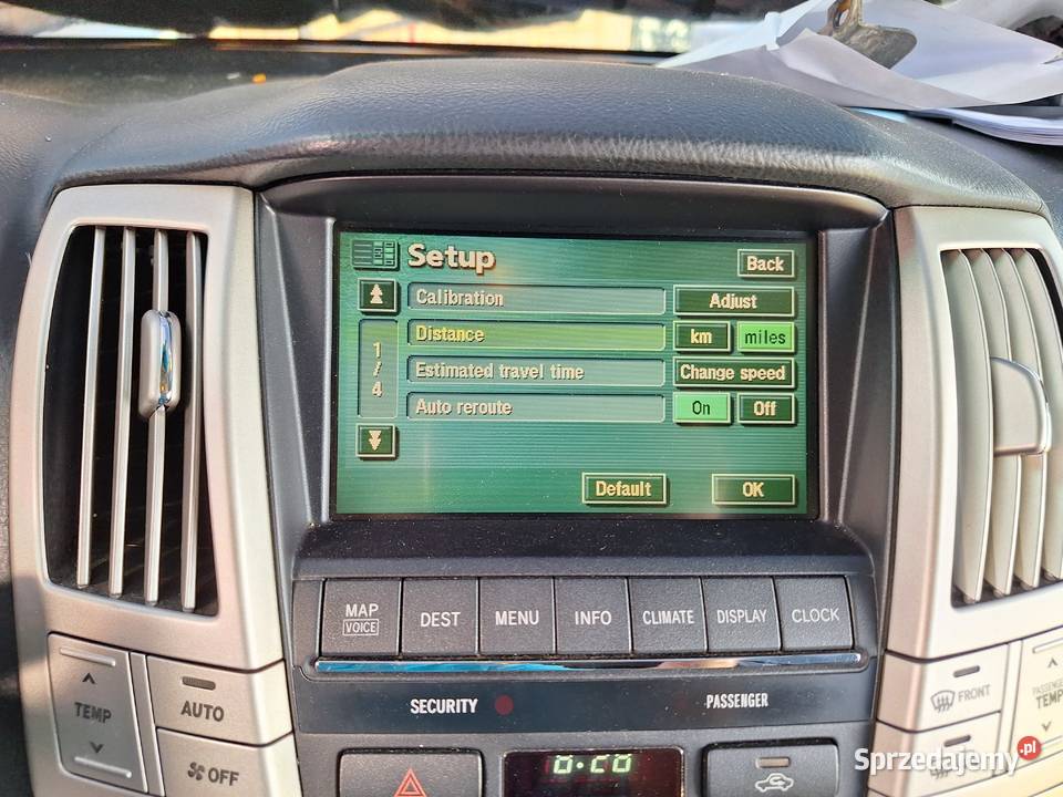 Lexus RX 400h nawigacja 8611048200 EUROPA 2007r sprzedam