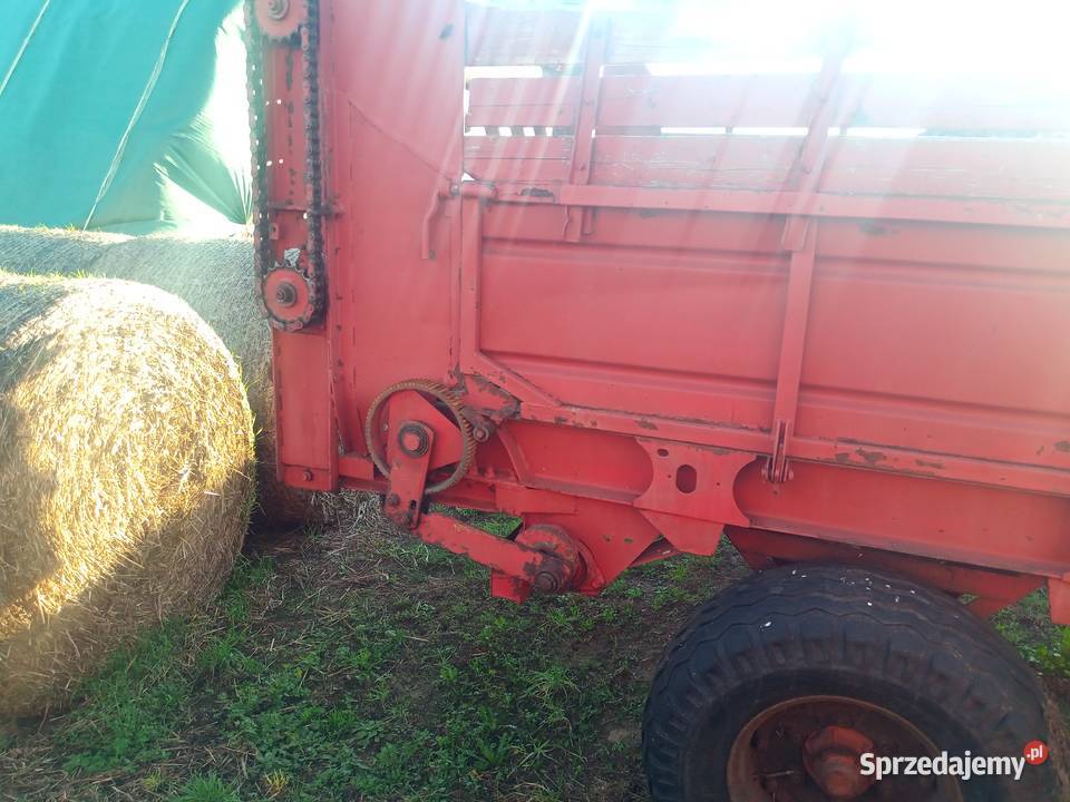 Rozrzutnik obornika ruski nieuszkodzony wielkopolskie Łuszczanów