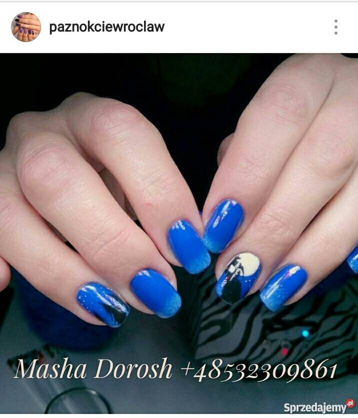Paznokcie pazurki manicure żelowe dolnośląskie Wrocław