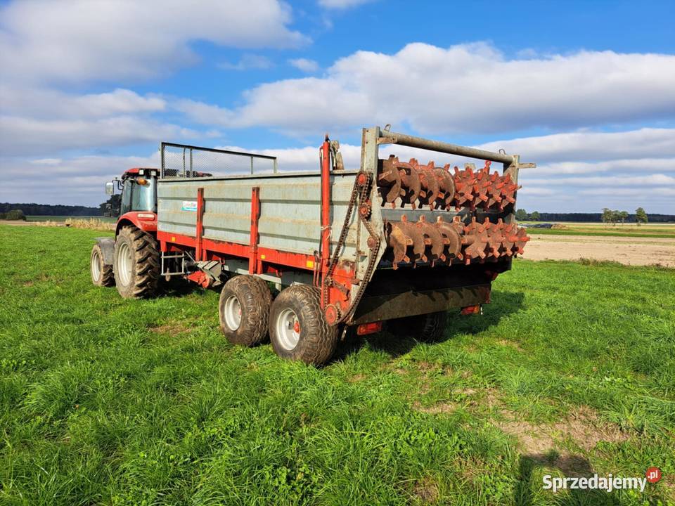 Rozrzutnik Obornika Cynkomet N22143 6t ROLNIKA lubelskie Krzywda